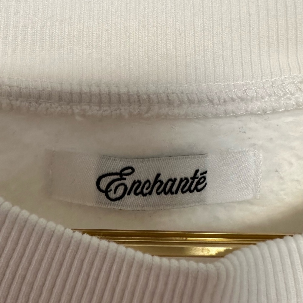 Enchanté White Ski Graphic Sweatshirt (by Daniel Ricciardo) - Picture 3 of 6
